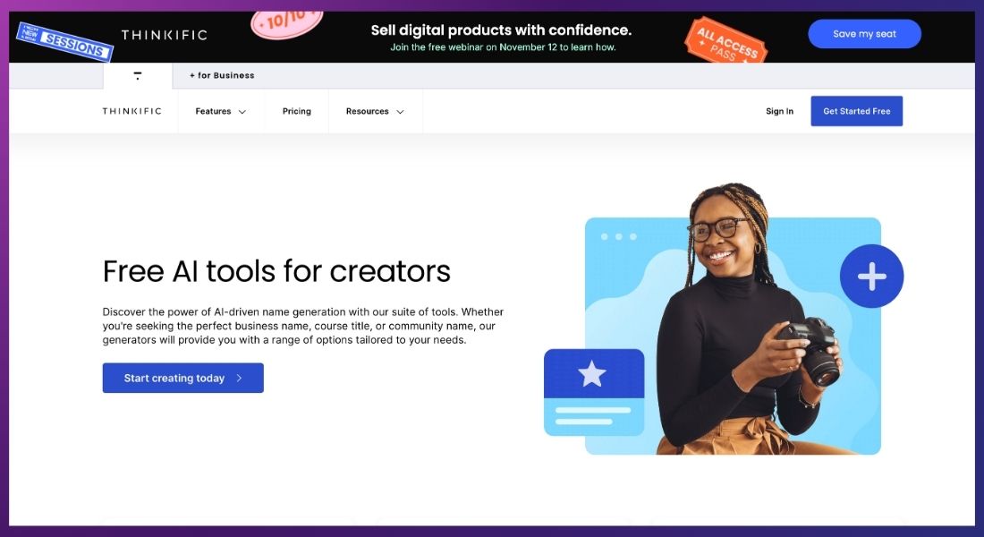Thinknic Thinkific Review: Features, Use Cases, Pricing, and Alternatives