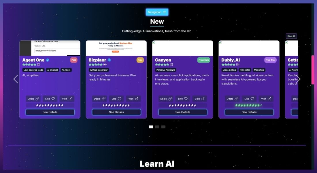 Neonrev Review Discover Curated Ai Tools And Resources For Professionals